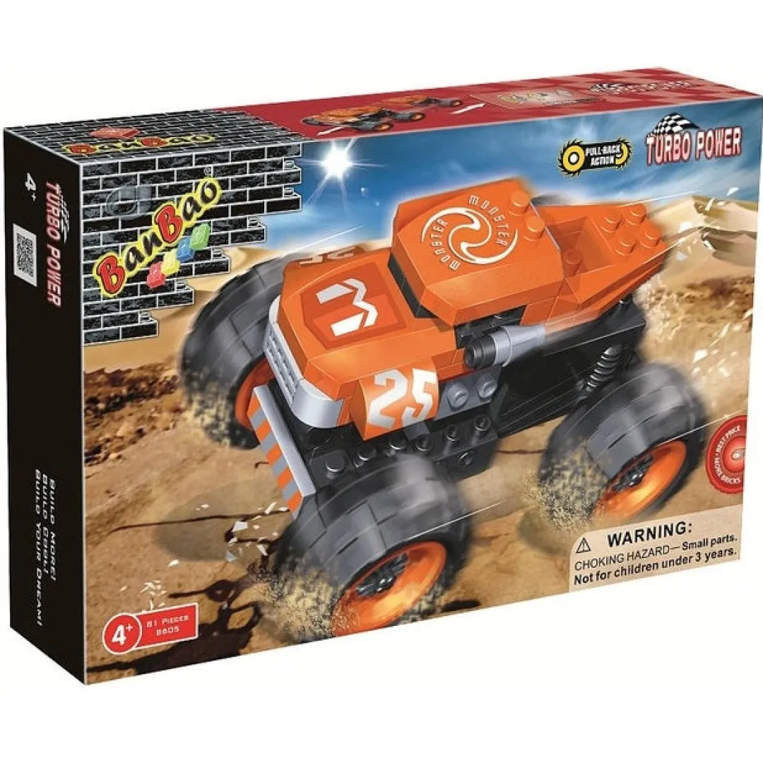 Butterfly Creek Under $100.00 | Under $50.00-BanBao Monster Truck Building Set