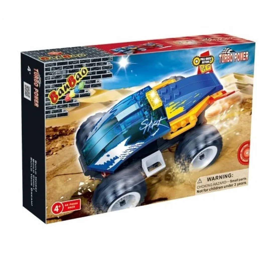 Butterfly Creek Under $100.00 | Under $50.00-BanBao Shark Race Car Building Set