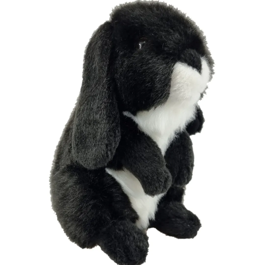 Butterfly Creek Farmyard | Under $100.00-Black Rabbit Plush - Nibbles