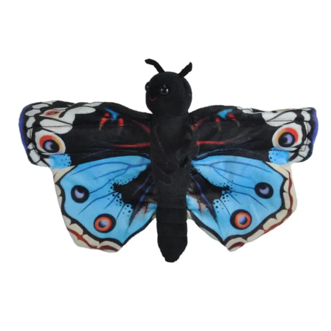 Butterfly Creek Butterflies | Under $100.00-Blue Pansy Butterfly Huggers - Soft Toy