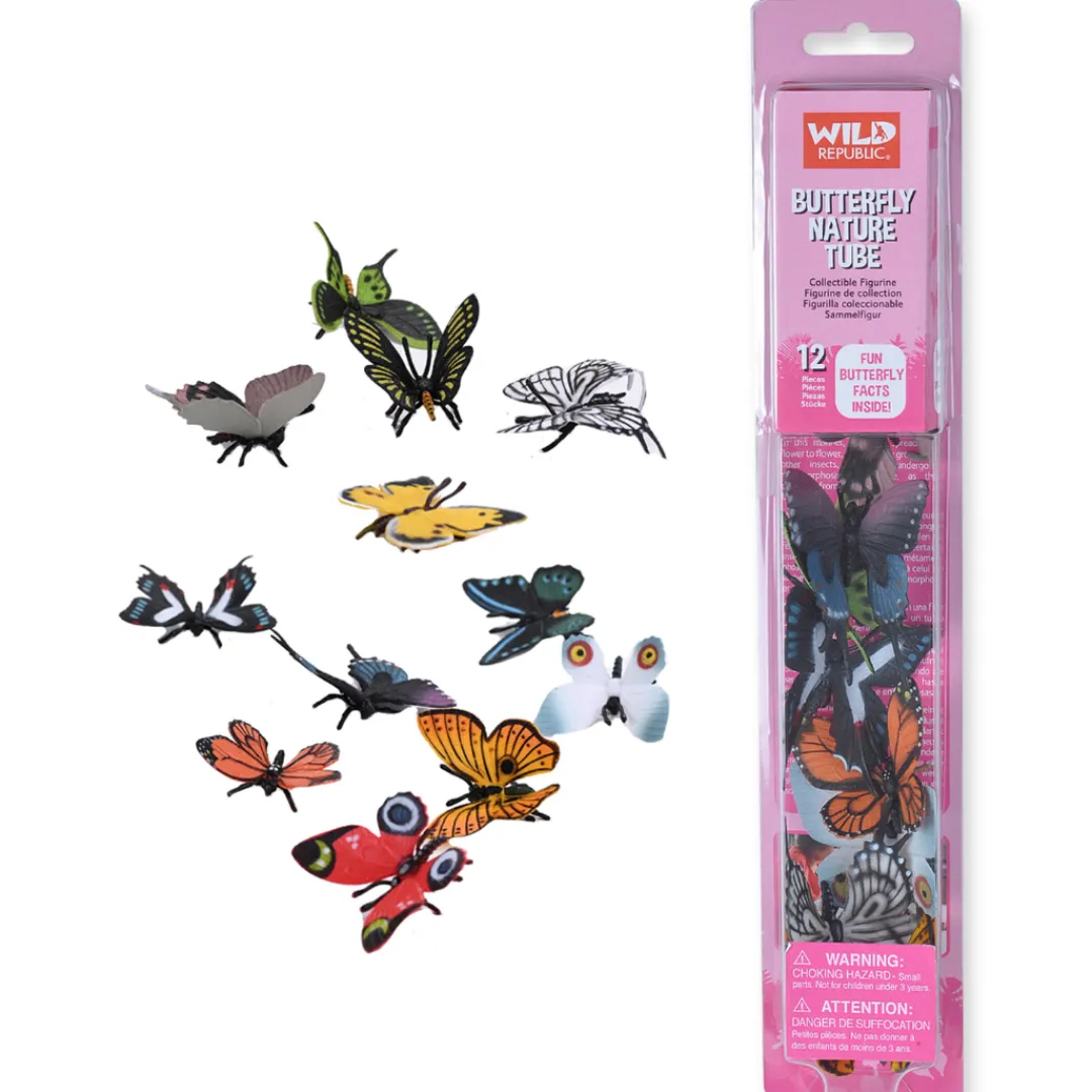 Butterfly Creek Butterflies | Under $100.00-Butterfly Figurine - Nature Tube