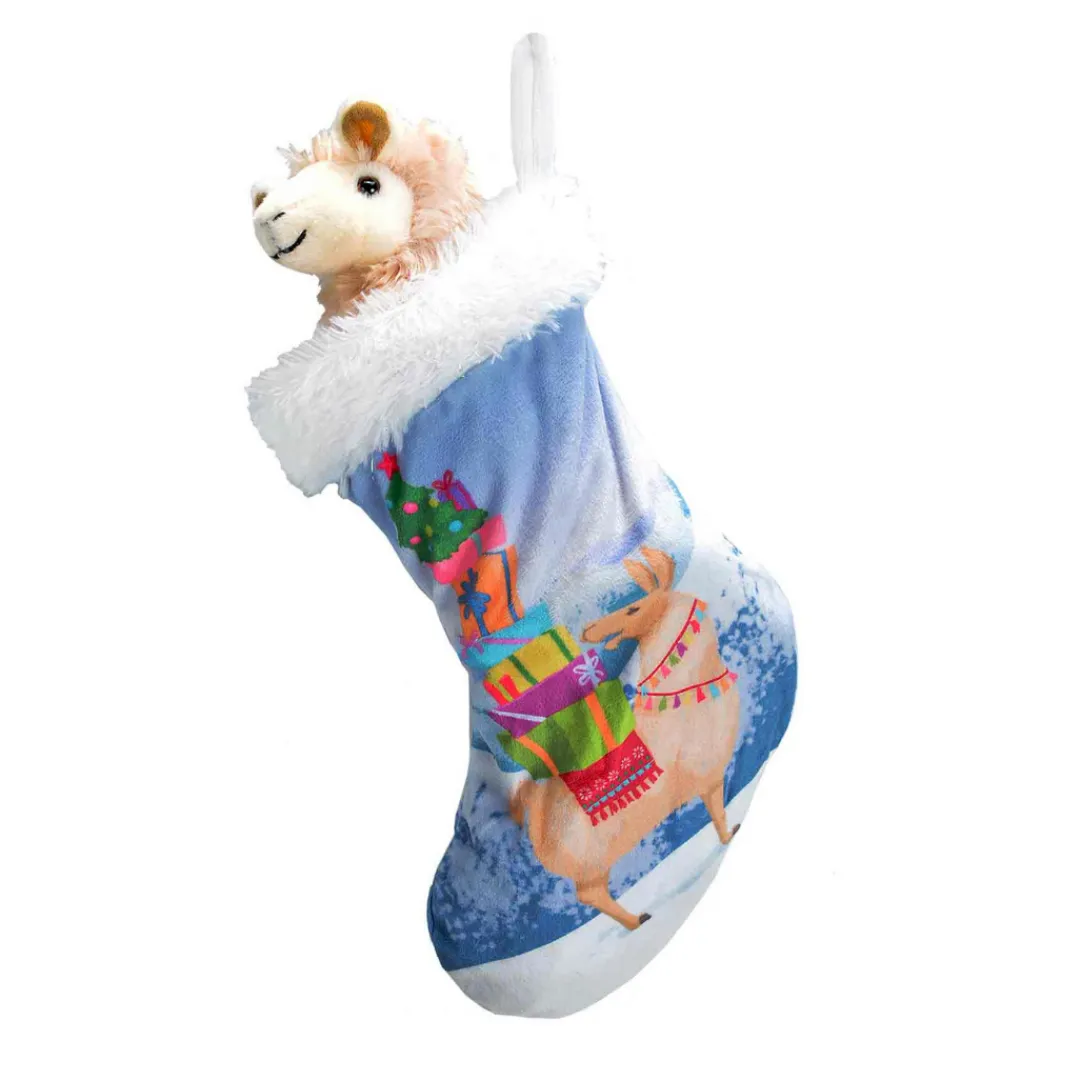 Butterfly Creek Under $100.00 | Under $50.00-Christmas Llama Stocking