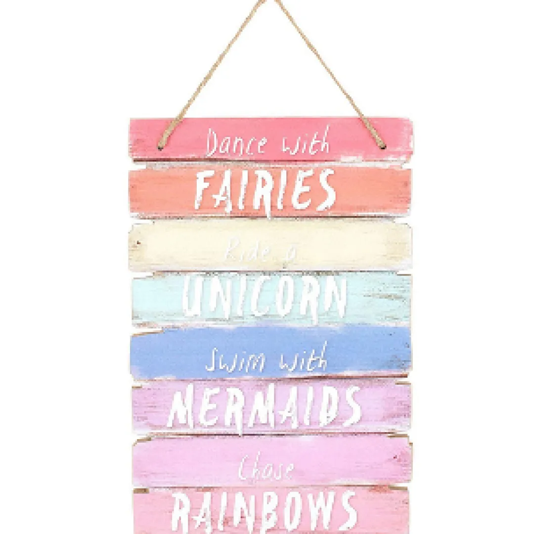 Butterfly Creek Unicorns | Mythical Creatures-Dance with Fairies Plaque