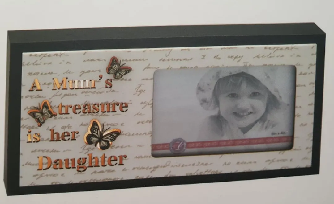 Butterfly Creek Butterflies | Under $100.00-Daughter LED Photo Frame