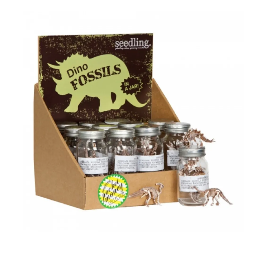 Butterfly Creek Under $100.00 | Under $50.00-Dino Fossils in a Jar