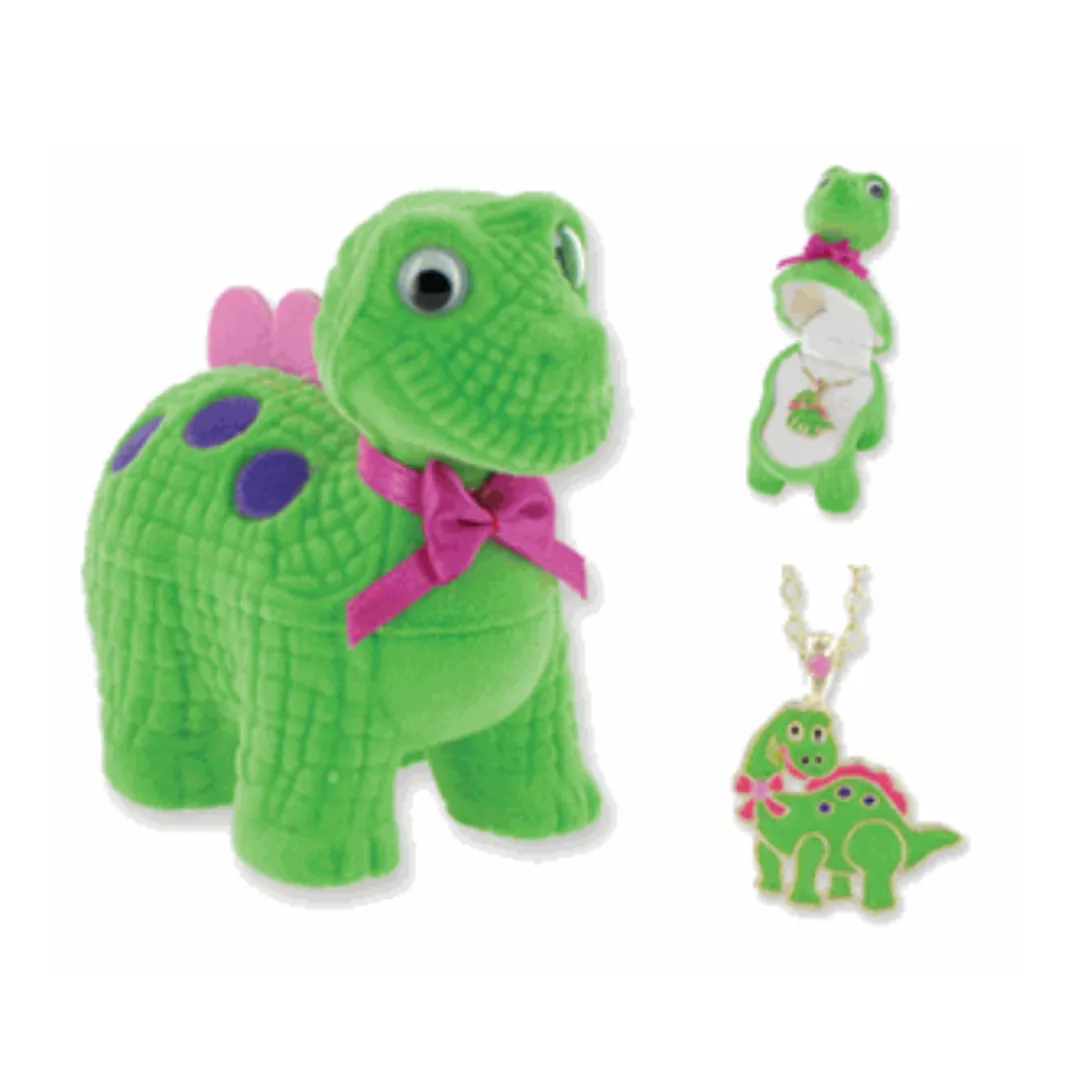 Butterfly Creek Dinosaurs | Under $100.00-Dinosaur Green Pendant