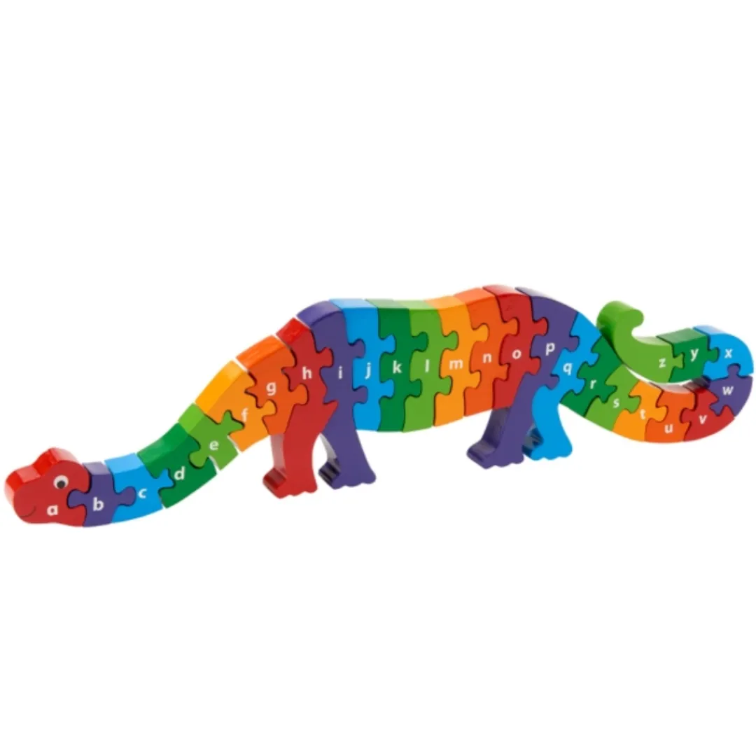 Butterfly Creek Dinosaurs | Under $100.00-Dizzy the Dinosaur A-Z Puzzle | Dinosaur Puzzle |