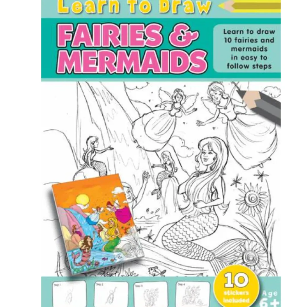 Butterfly Creek Under $100.00 | Mythical Creatures-Fairies & Mermaids Learn 2 Draw