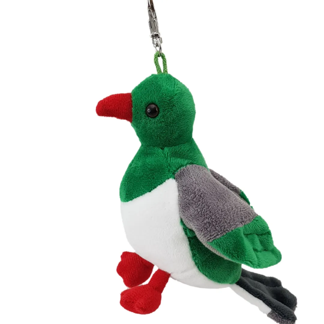 Butterfly Creek New Zealand | Under $100.00-Kereru Wood Pigeon Keyring
