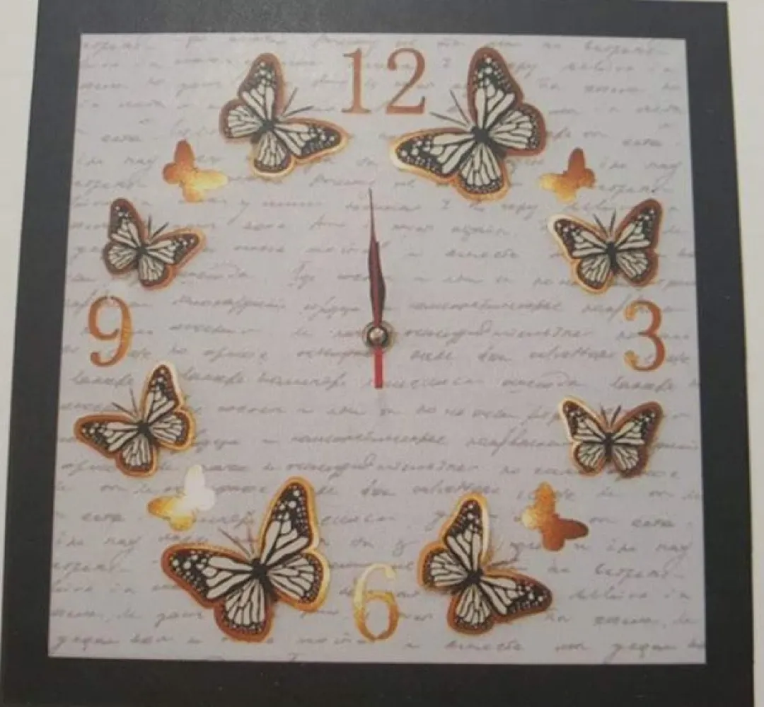 Butterfly Creek Under $100.00 | Under $50.00-LED Butterfly Clock