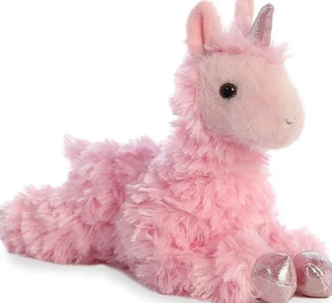 Butterfly Creek Unicorns | Mythical Creatures-Llamacorn Pink 30cm