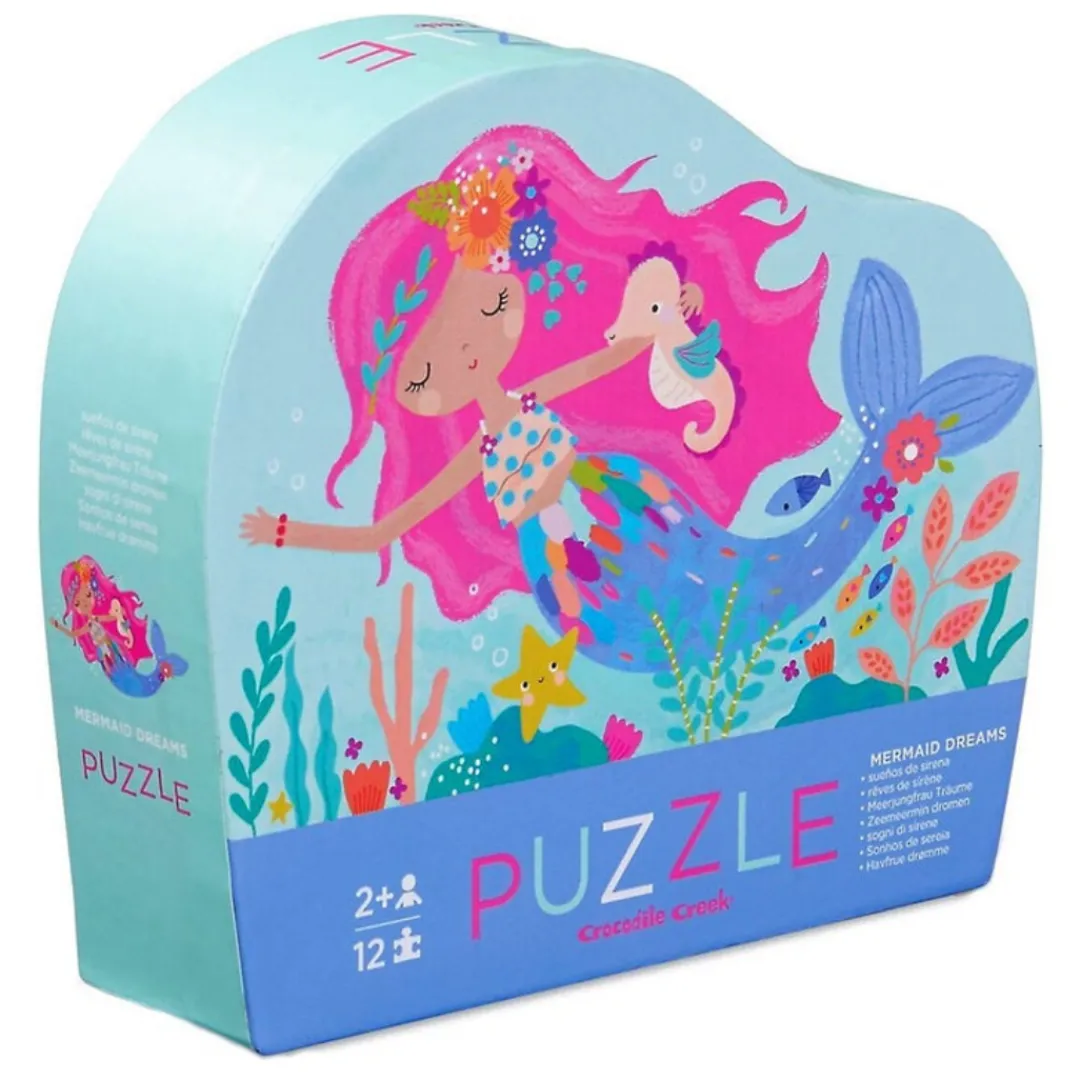 Butterfly Creek Mythical Creatures | Under $100.00-Mermaid Dream 12pc Puzzle