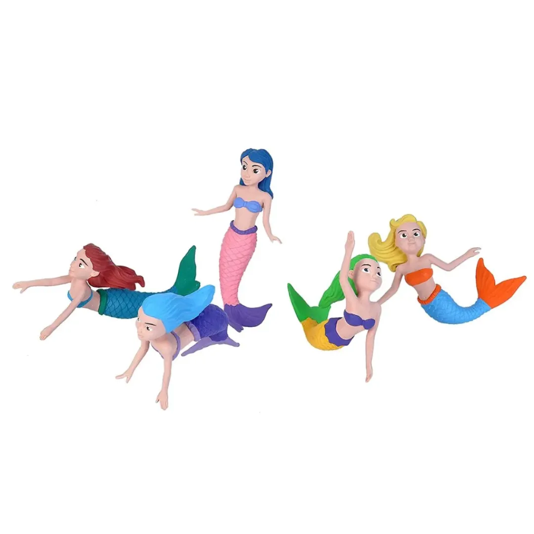 Butterfly Creek Mythical Creatures | Under $100.00-Mermaid Figurines - 5 Piece Collection