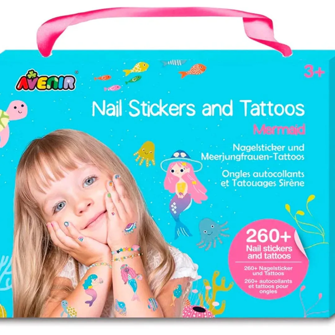 Butterfly Creek Mythical Creatures | Accessories-Mermaid Nail & Tattoos