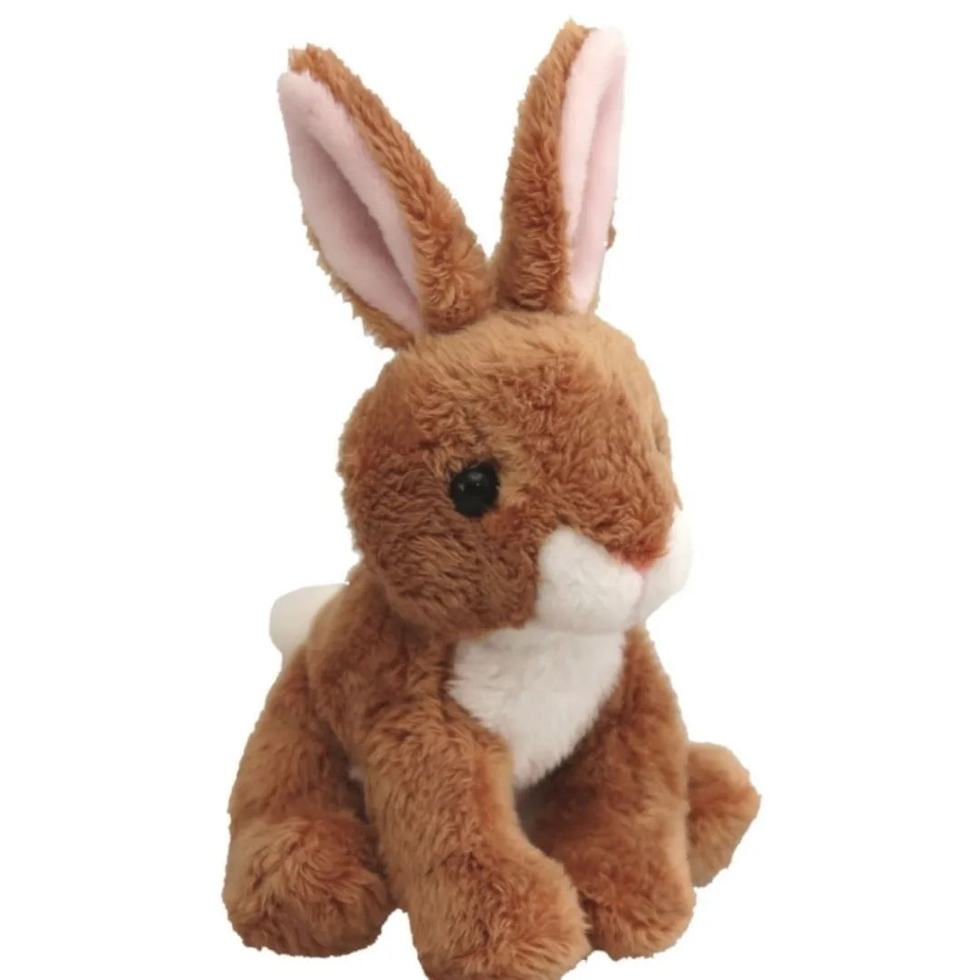 Butterfly Creek Farmyard | Under $100.00-Mini Brown Rabbit Soft Toy
