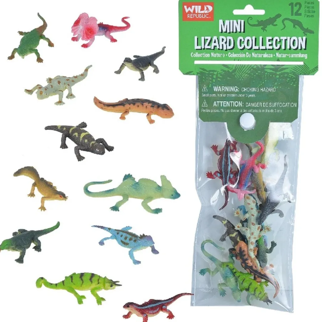 Butterfly Creek Under $100.00 | Under $50.00-Mini Lizard Polybag | Lizard Figurines |