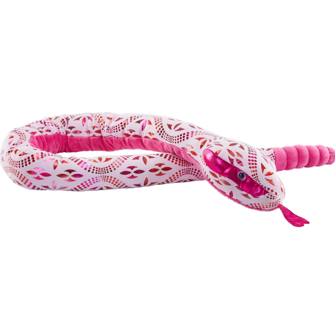 Butterfly Creek Under $100.00 | Under $50.00-Pink Blossom Snake | Snake Plush |