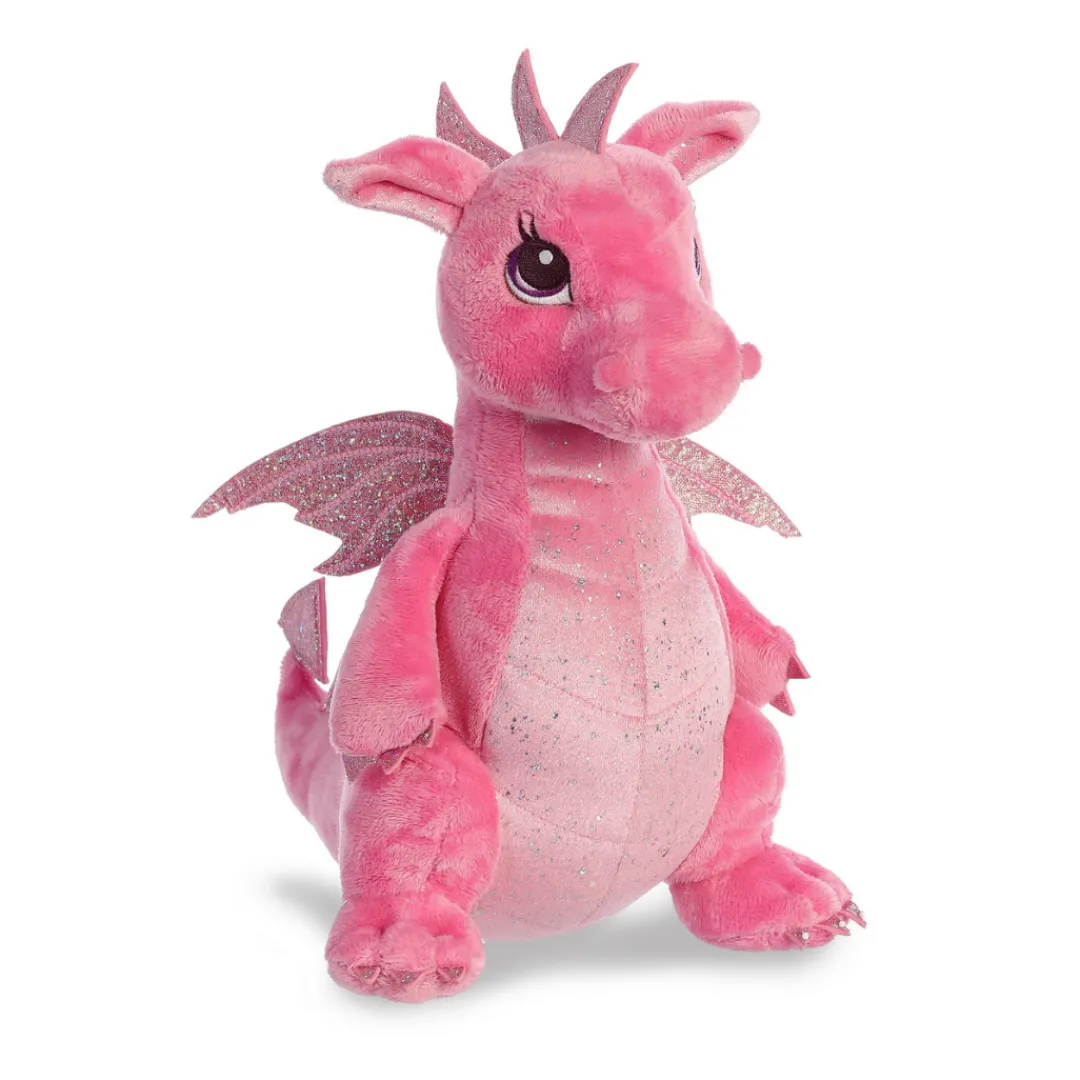 Butterfly Creek Mythical Creatures | Under $100.00-Pink Dragon Soft Toy