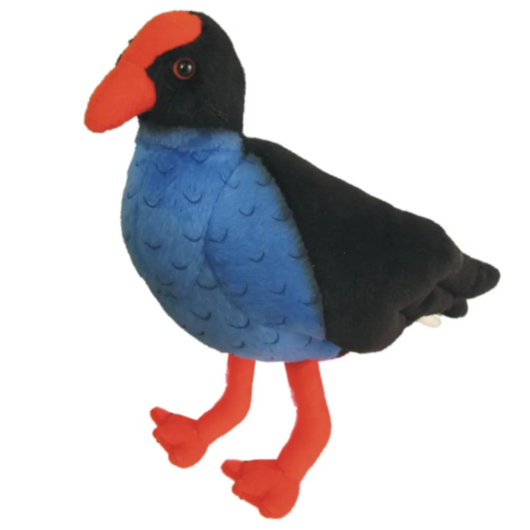 Butterfly Creek New Zealand | Under $100.00-Pukeko Soft Toy with Sound - 15CM