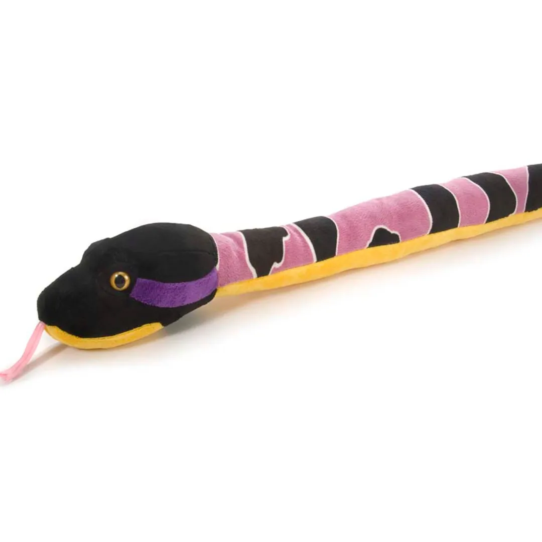 Butterfly Creek Snakes | Under $100.00-Rattle Snake Plush - Purple Timber