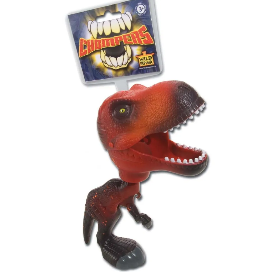 Butterfly Creek Dinosaurs | Under $100.00-Red Dinosaur Chomper | Dinosaur Toy |
