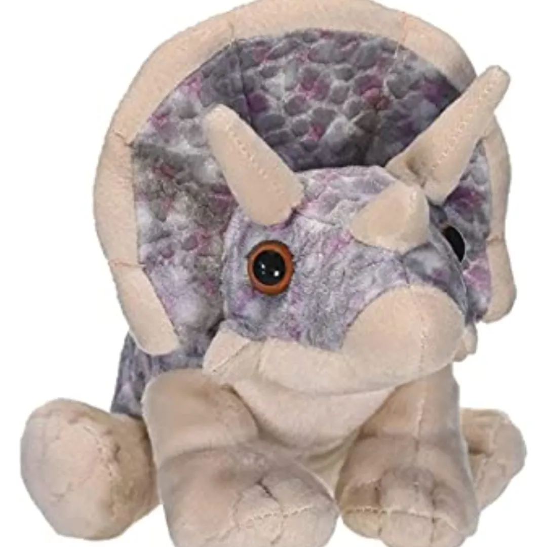 Butterfly Creek Under $100.00 | Under $50.00-Triceratops Mini Ck - Soft Toy