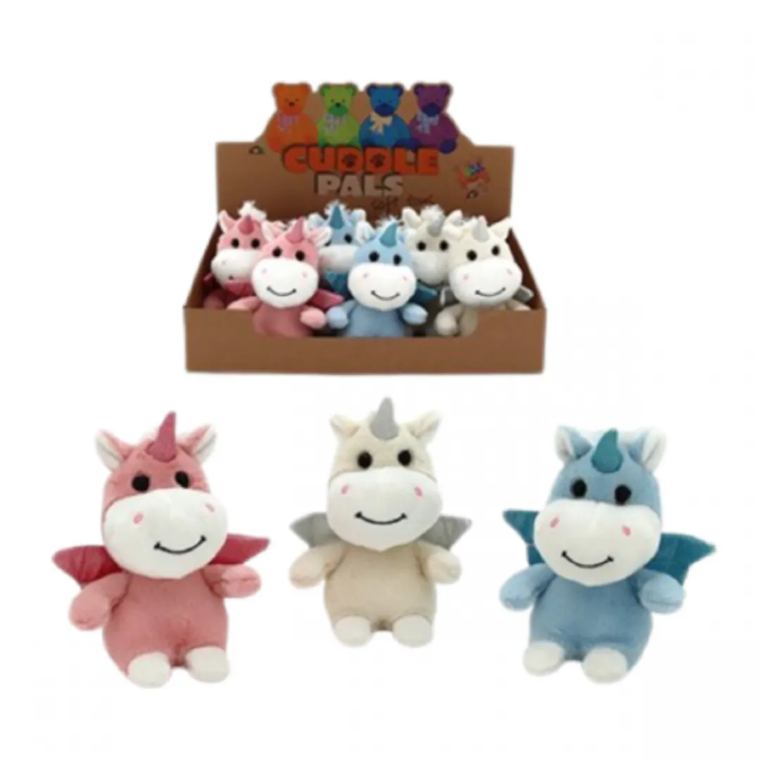 Butterfly Creek Unicorns | Mythical Creatures-Unicorn Plush With Wings 14cm